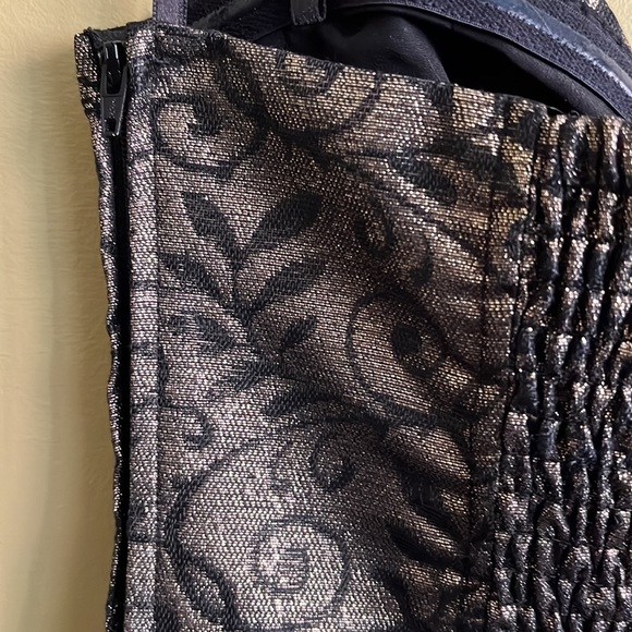 DYNAMITE Gold & Black Bodice Mini Dress - XS - Picture 9 of 13